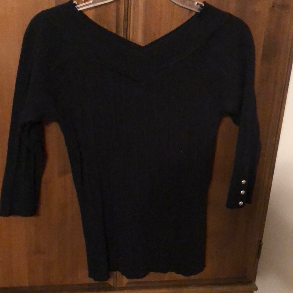 Black sweater
